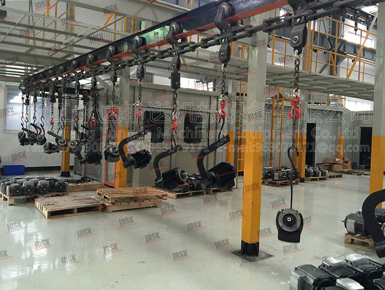 電機(jī)涂裝生產(chǎn)流水線(xiàn)