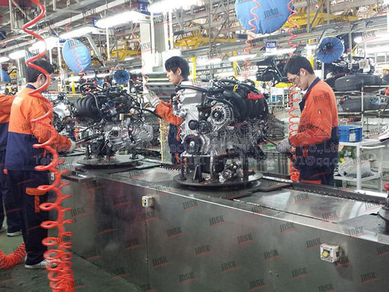 轎車發動機預裝線