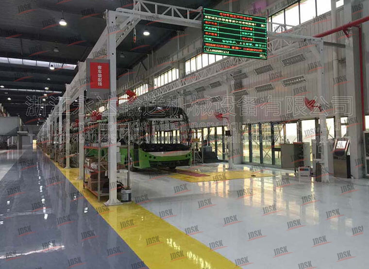 電動公交車生產線
